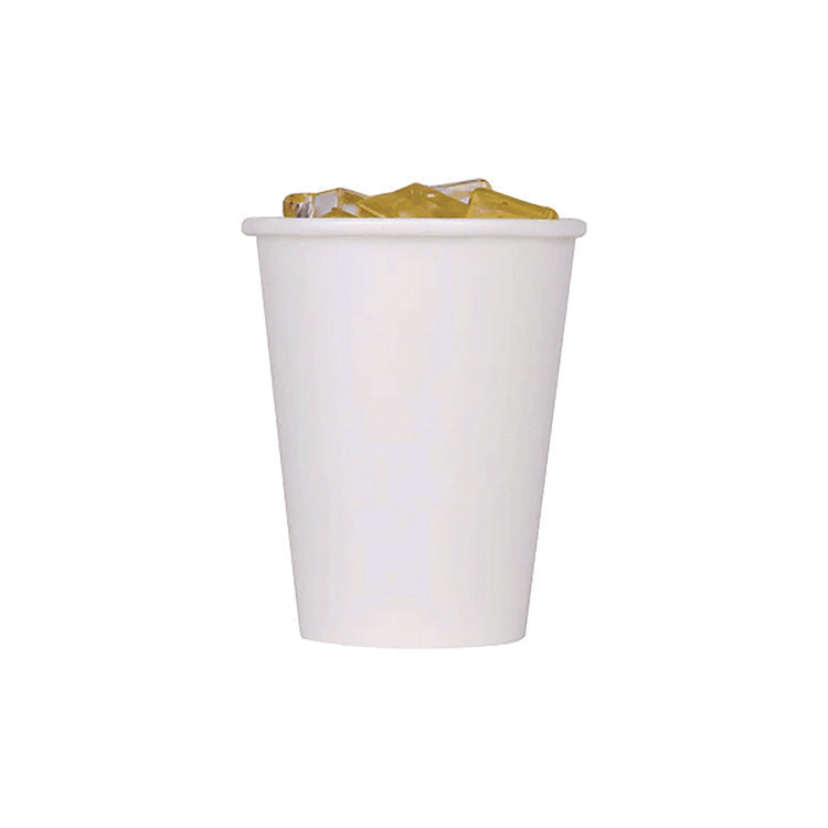 Double Poly Paper Cold Cups, 9 oz, White, 1,000/Carton 1