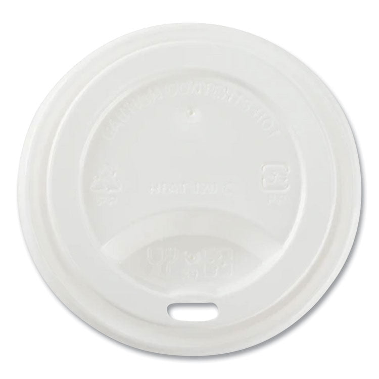 Hot Cup Lids, Fits 8 oz Paper Hot Cups, Sipper Lid, White, 1,000/Carton 1