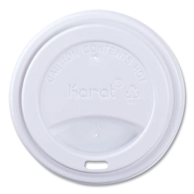 Hot Cup Lids, Fits 10 oz to 24 oz Paper Hot Cups, Sipper Lid, White, 1,000/Carton 1