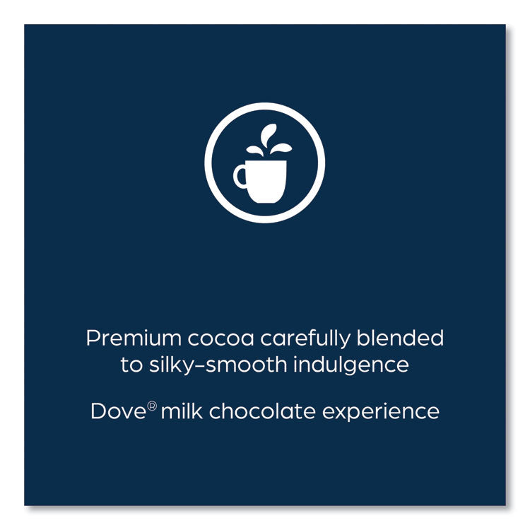 Dove Hot Chocolate Freshpack, Milk Chocolate, 0.66 oz Pouch, 72/Carton 2