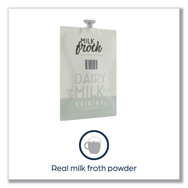 Dairy Milk Froth Powder Freshpack, Original, 0.46 oz Pouch, 72/Carton 4