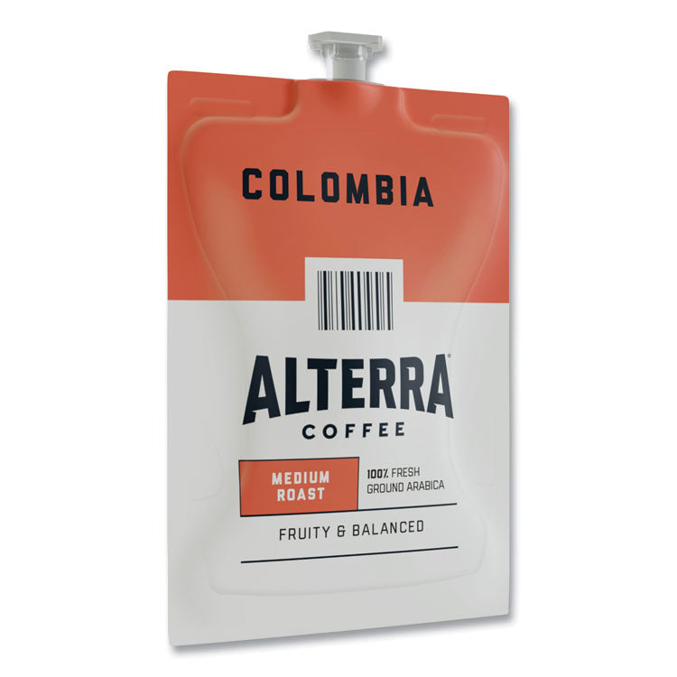 Alterra Columbia Coffee Freshpack, Columbia, 0.28 oz Pouch, 100/Carton 2