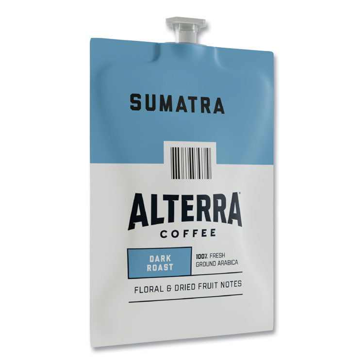 Alterra Sumatra Coffee Freshpack, Sumatra, 0.3 oz Pouch, 100/Carton 2