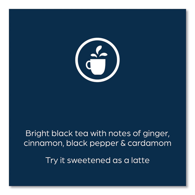 The Bright Tea Co. Chai Spice Black Tea Freshpack, Chai Spice, 0.09 oz Pouch, 100/Carton 3