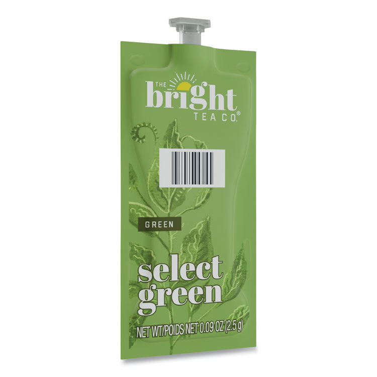 The Bright Tea Co. Select Green Tea Freshpack, Select Green, 0.09 oz Pouch, 100/Carton 2