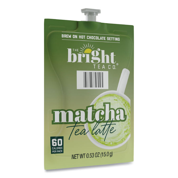 Bright Tea Co. Matcha Latte Freshpack, Matcha Tea Latte, 0.53 oz Pouch, 72/Carton 2