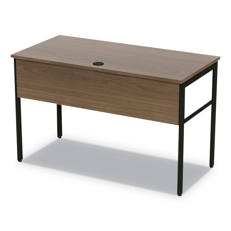 Urban Series Desk Workstation, 47.25" X 23.75" X 29.5", Natural Walnut 1