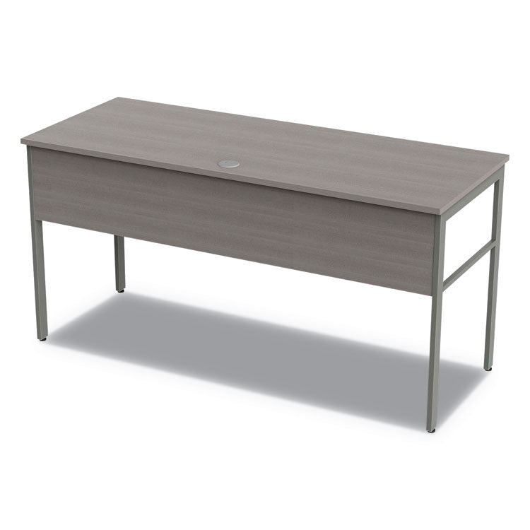 Urban Series Desk Workstation, 59" X 23.75" X 29.5", Ash 1