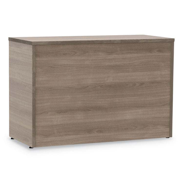 Urban 36" Credenza, Bottom Pedestal, 35.25w X 15.25d X 23.75h, Natural Walnut 3