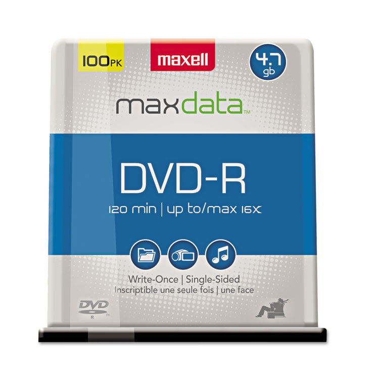 Dvd-R Recordable Disc, 4.7 Gb, 16x, Spindle, Gold, 100/pack 1