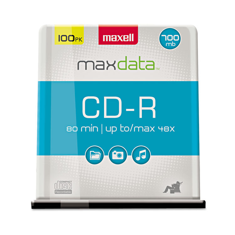 Cd-R Discs, 700 Mb/80 Min, 48x, Spindle, Silver, 100/pack 1