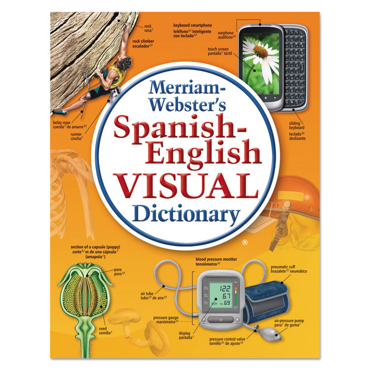 Spanish-English Visual Dictionary, Paperback, 1152 Pages 1