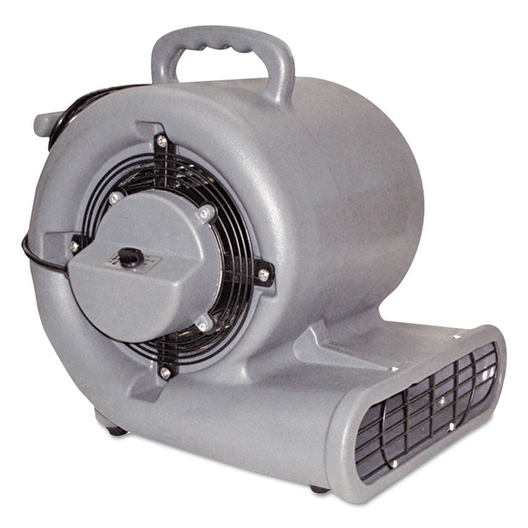 Air Mover, Three-Speed, 1,500 Cfm, Gray, 20 Ft Cord 1