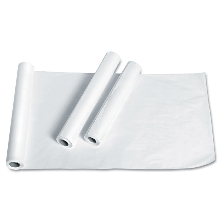 Exam Table Paper, Deluxe Smooth, 18" X 225 Ft, White, 12 Rolls/carton 1