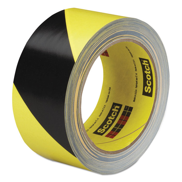 Safety Stripe Tape, 2" X 108 Ft, Black/yellow 1