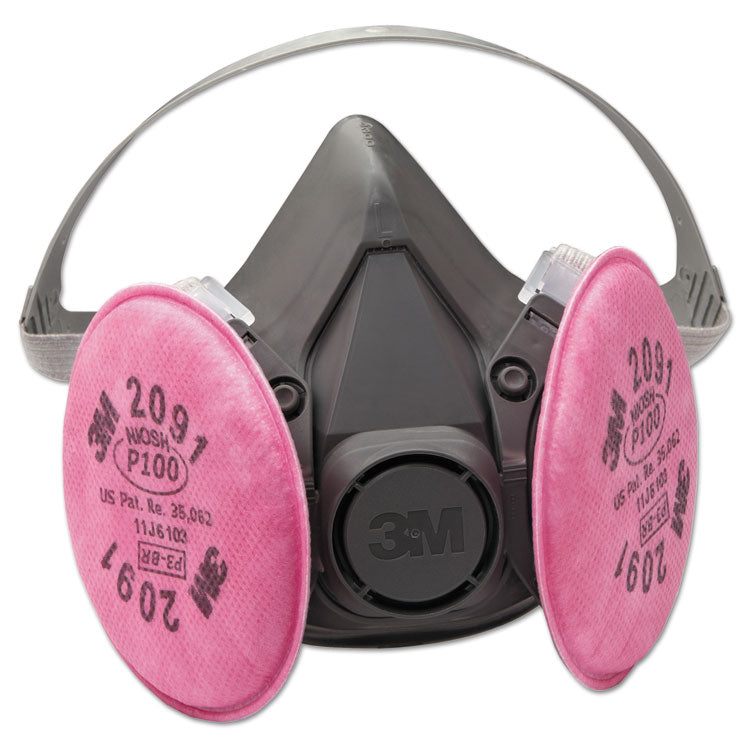 Half Facepiece Respirator 6000 Series, Reusable, Large 1