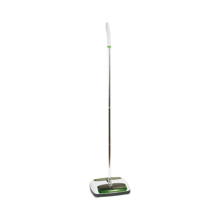 Quick Floor Sweeper, 42" Aluminum Handle, White/gray/green 2