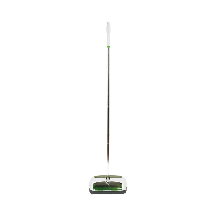 Quick Floor Sweeper, 42" Aluminum Handle, White/gray/green 3