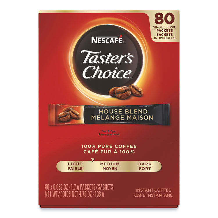 Taster's Choice Stick Pack, House Blend, .06 Oz, 480/carton 2