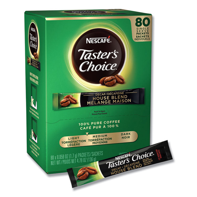 Taster's Choice Stick Pack, Decaf, 0.06oz, 80/box 2