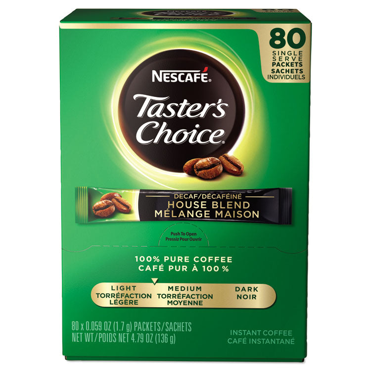 Taster's Choice Stick Pack, Decaf, 0.06oz, 80/box 3