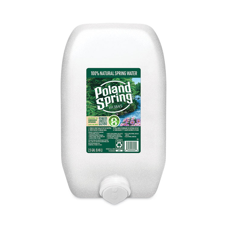 Bottled Natural Spring Water, 2.5 gal Bottle, 2/Carton, 48 Cartons/Pallet 3