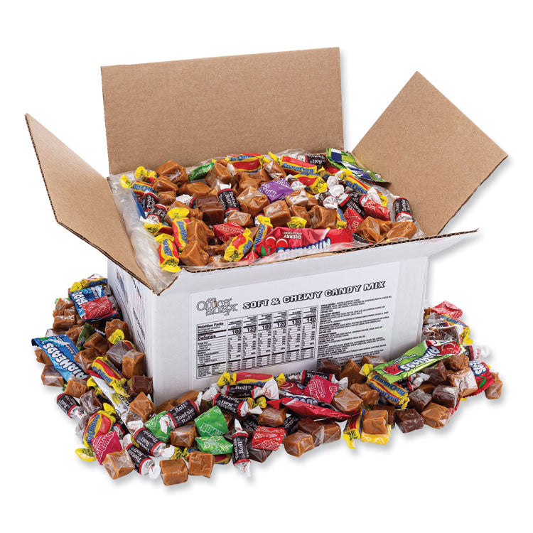 Candy Assortments, Soft and Chewy Candy Mix, 5 lb Carton 1