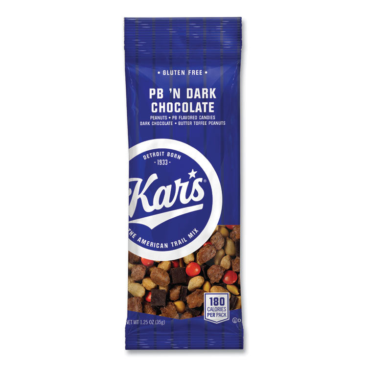 Trail Mix, Dark Chocolate/Peanut Butter, 1.25 oz Packet, 24/Box 2