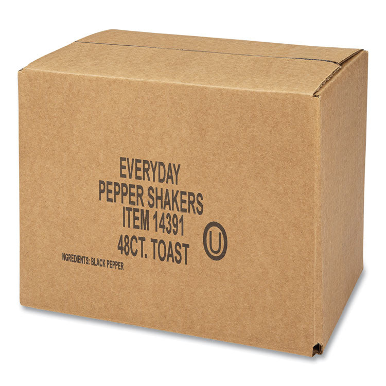 Pepper Shakers, 4 oz Shakers, 48/Carton 4