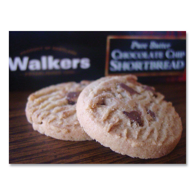 Shortbread Cookies, Chocolate Chip, 1.4 oz Pack, 2/Pack, 20 Packs/Box 3