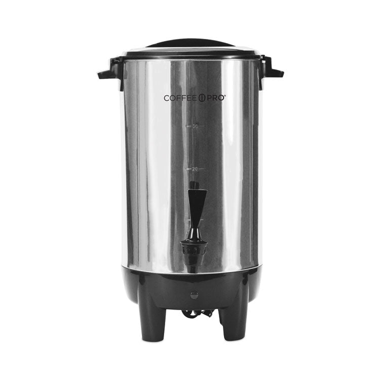 30-Cup Percolating Urn, Stainless Steel 1