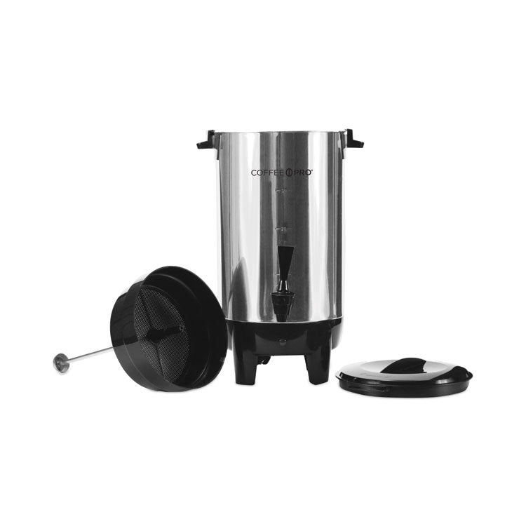 30-Cup Percolating Urn, Stainless Steel 2