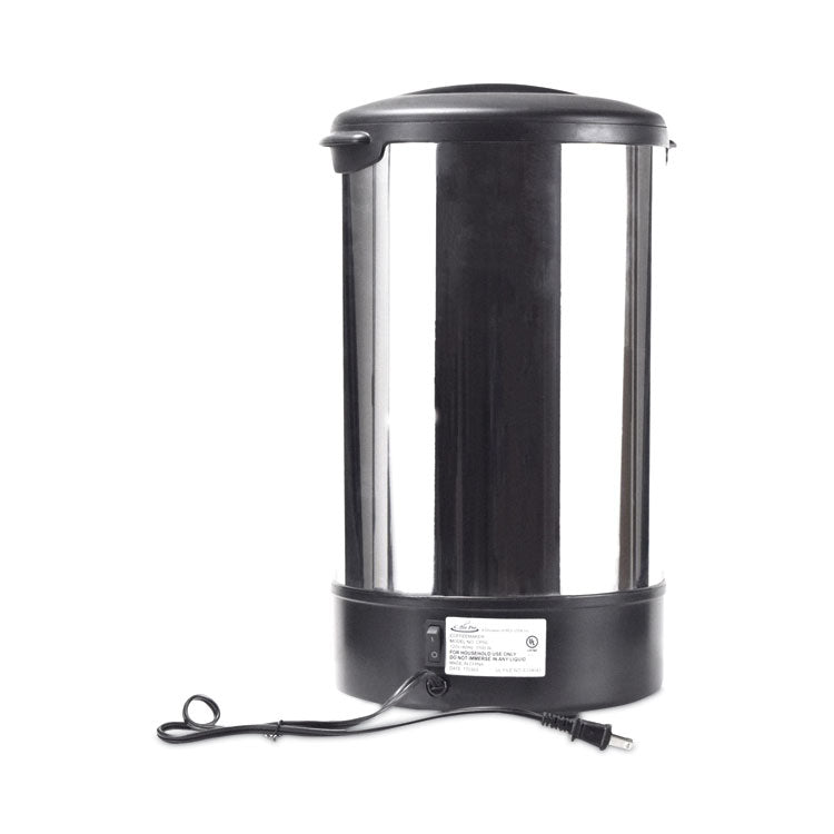 50-Cup Percolating Urn, Stainless Steel 3