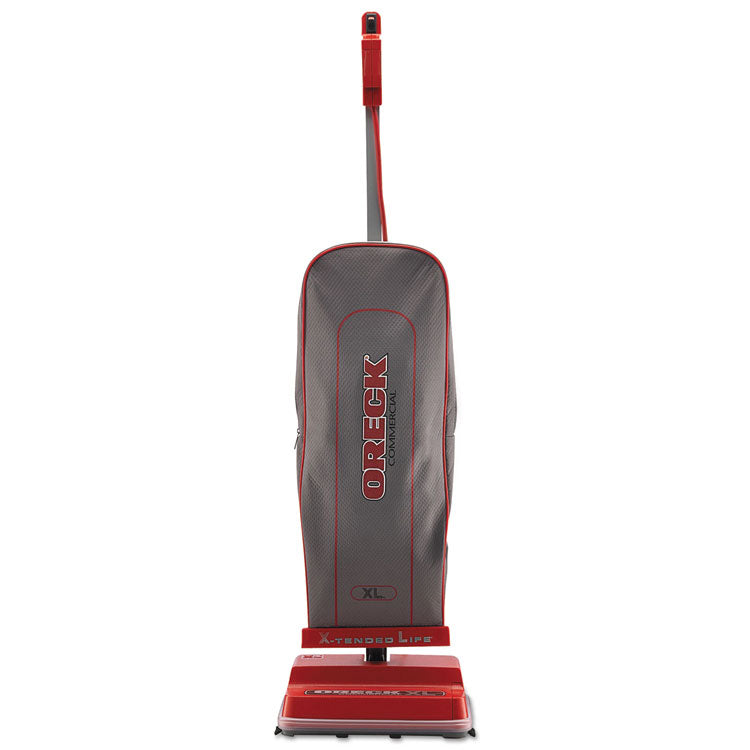 U2000rb-1 Upright Vacuum, 12" Cleaning Path, Red/gray 1