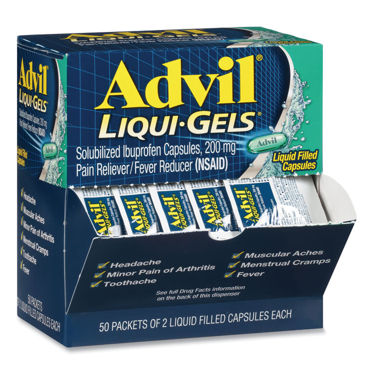 Liqui-Gels, Two-Pack, 50 Packs/box 2