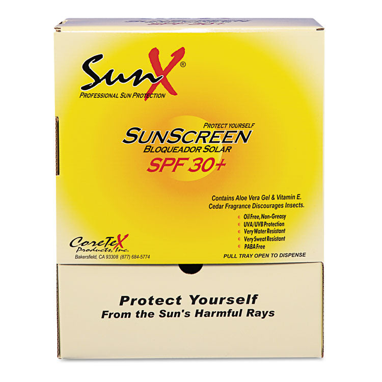 Spf30 Sunscreen, Single Dose Pouch, 100/box 1