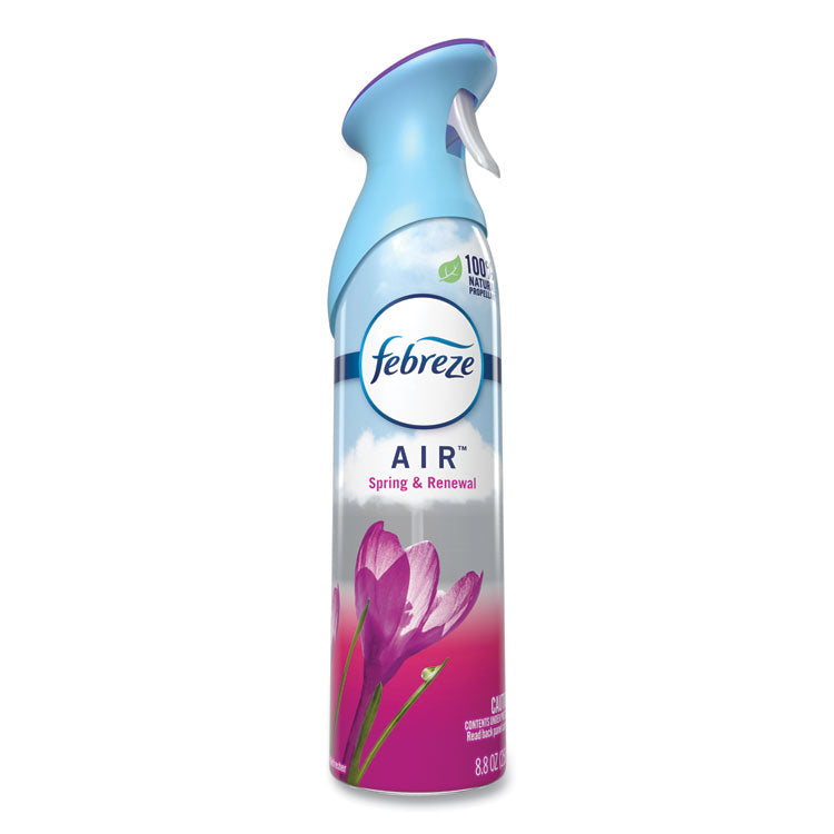 Air, Spring And Renewal, 8.8 Oz Aerosol, Spray, 6/carton 1