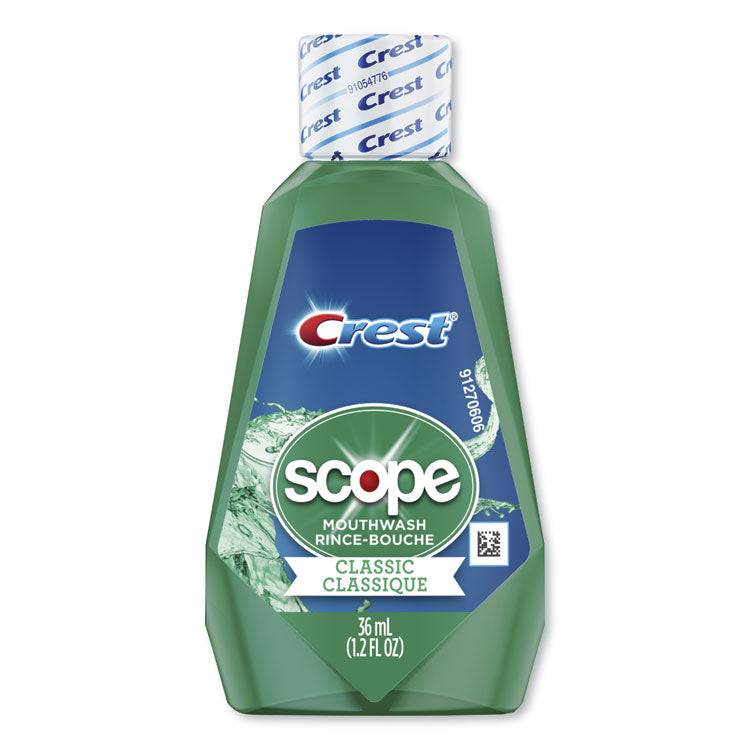 + Scope Rinse, Classic Mint, 36 Ml Bottle, 180/carton 1