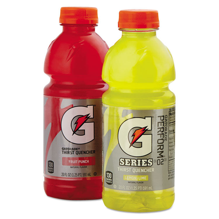 G-Series Perform 02 Thirst Quencher Fruit Punch, 20 Oz Bottle, 24/carton 1