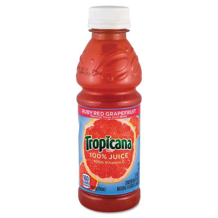 100% Juice, Ruby Red Grapefruit, 10oz Bottle, 24/carton 1