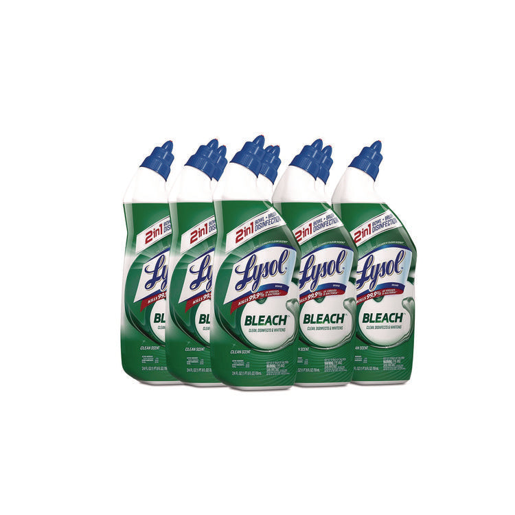 Disinfectant Toilet Bowl Cleaner With Bleach, 24 Oz, 9/carton 1