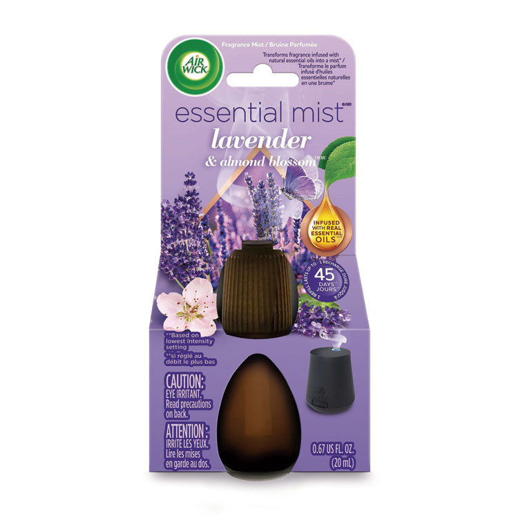 Essential Mist Refill, Lavender And Almond Blossom, 0.67 Oz Bottle, 6/carton 1