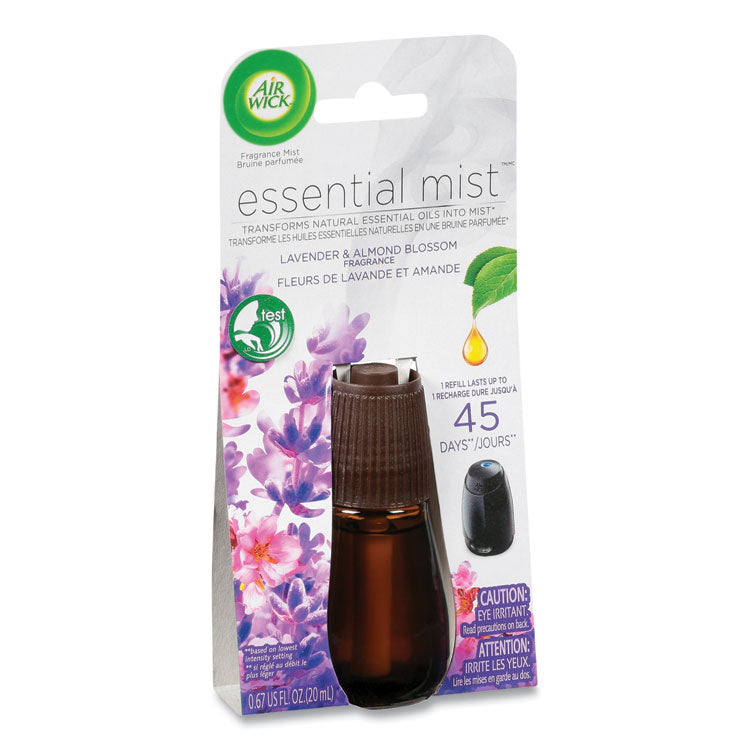 Essential Mist Refill, Lavender And Almond Blossom, 0.67 Oz Bottle, 6/carton 2