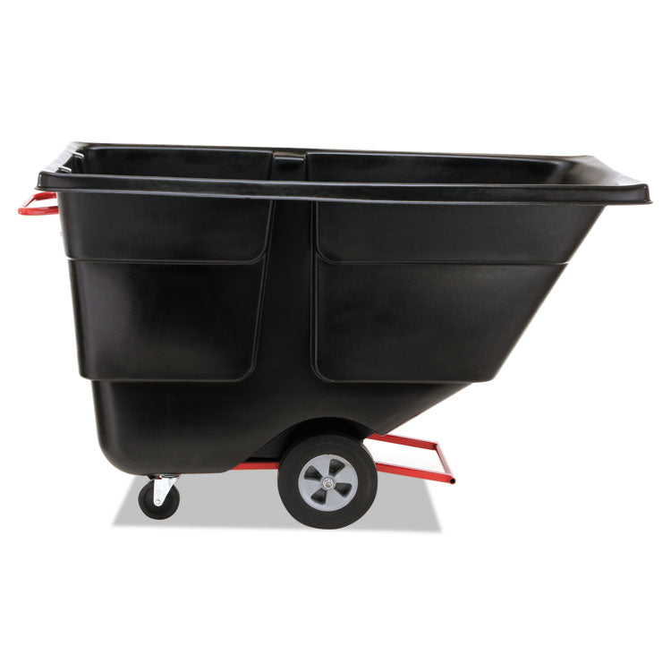 Rotomolded Tilt Truck, 202 gal, 850 lb Capacity, Plastic, Black 2