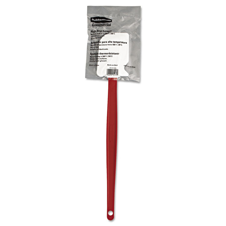 High-Heat Cook's Scraper, 16 1/2", Red/white 1