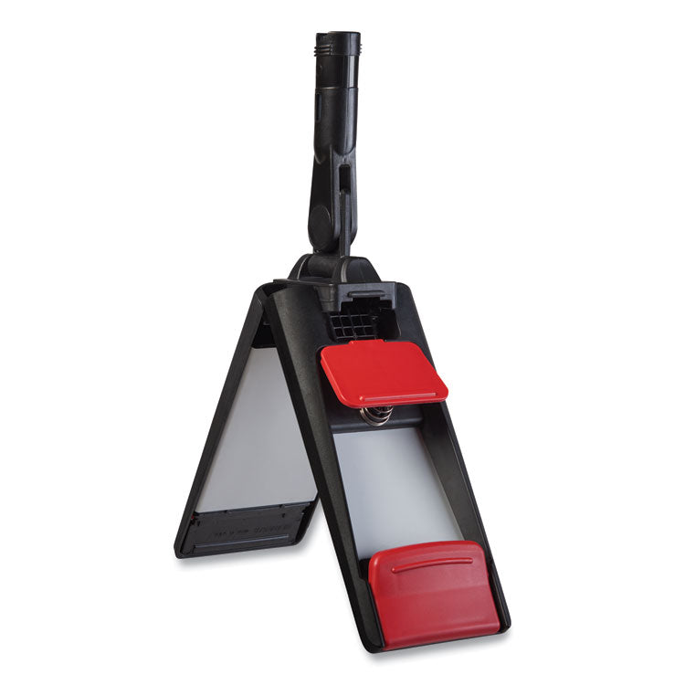 Adaptable Flat Mop Frame, 18.25 X 4, Black/gray/red 2