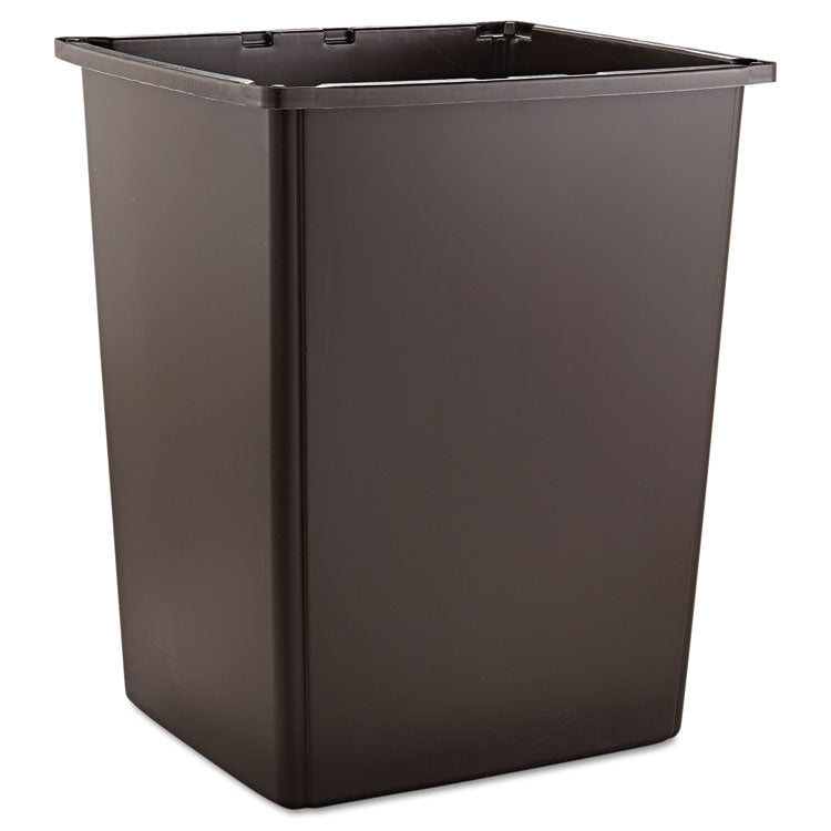 Glutton Container, 56 gal, Plastic, Brown 1