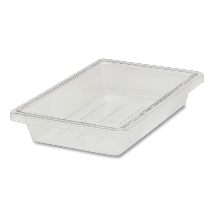 Food/Tote Boxes, 5 gal, 12 x 18 x 9, Clear, Plastic 1