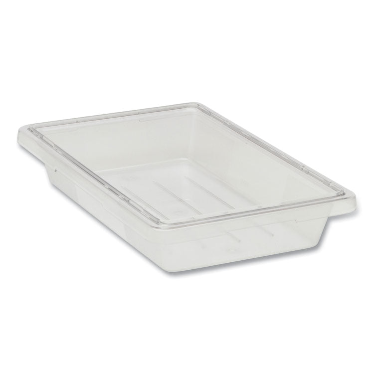 Food/Tote Boxes, 5 gal, 12 x 18 x 9, Clear, Plastic 2