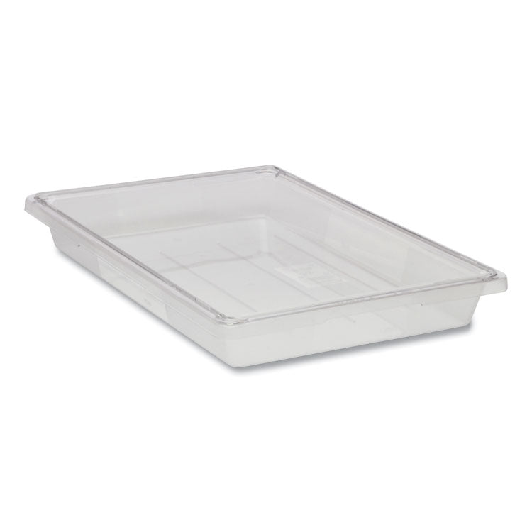 Food/Tote Boxes, 5 gal, 26 x 18 x 3.5, Clear, Plastic 2